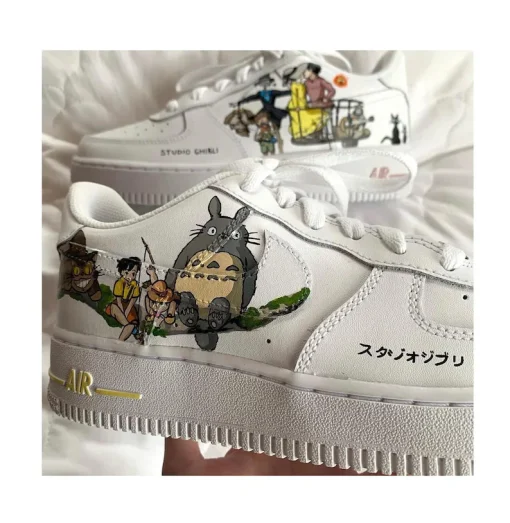 Anime Fan Favorite Ghibli Studio Air Force 1 Custom Shoes (6)