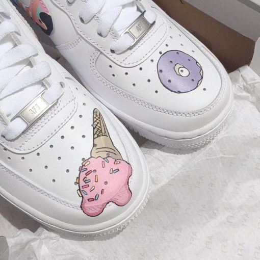 BTS Dynamite Inspired Air Force 1 Custom-2