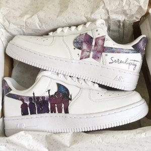 BTS Galaxy Customized Air Force 1