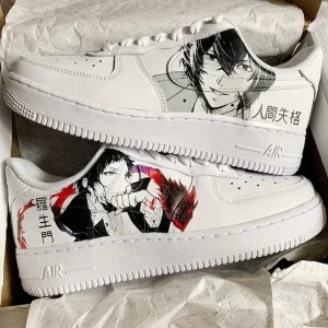 Bungo Stray Dogs Anime Themed Air Force 1 Custom Shoes (2)