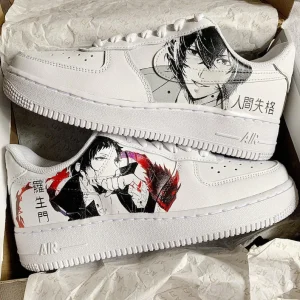 Bungo Stray Dogs Anime Themed Air Force 1 Custom Shoes (3)