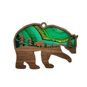 Caring Mama Bear Suncatcher Show Mom How Much You Care-1