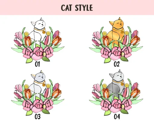 Cat Suncatcher A Bright and Cheerful Way to Add Personality to Your Home-1