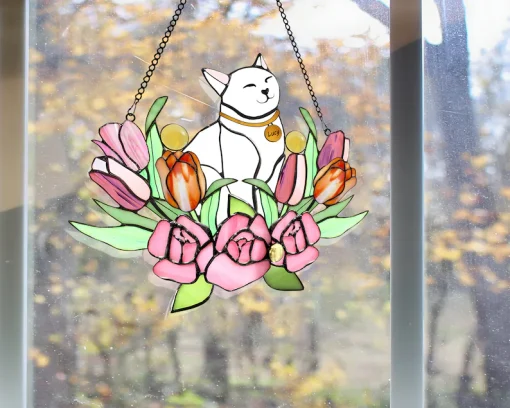 Cat Suncatcher A Bright and Cheerful Way to Add Personality to Your Home-2