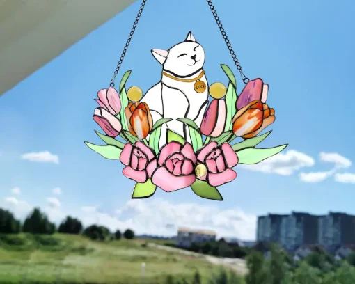 Cat Suncatcher A Bright and Cheerful Way to Add Personality to Your Home