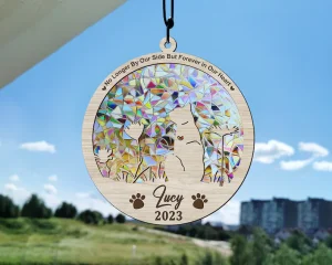 Cat Suncatcher A Unique and Thoughtful Anniversary Gift for Pet Lovers-2