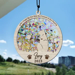 Cat Suncatcher A Unique and Thoughtful Anniversary Gift for Pet Lovers-2