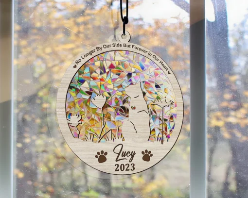 Cat Suncatcher A Unique and Thoughtful Anniversary Gift for Pet Lovers-4