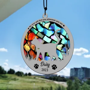 Cat Suncatcher A Unique and Thoughtful Gift for the Cat Lover in Your Life-1