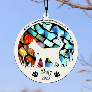 Cat Suncatcher A Unique and Thoughtful Gift for the Cat Lover in Your Life