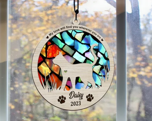 Cat Suncatcher A Unique and Thoughtful Gift for the Cat Lover in Your Life-4