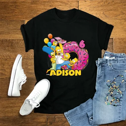 Celebrating with The Simpsons Birthday Party Tee 2