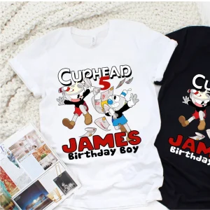Cuphead Custom Shirt for Birthday Boy3