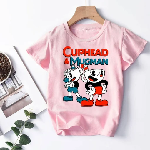 Cuphead and Mugman Cartoon Shirt 5