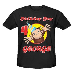 Curious George Birthday Shirt