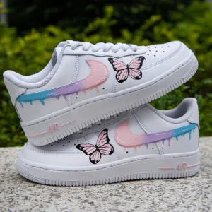 Custom Air Force 1 - Hand Painted Rainbow Shoes (2)