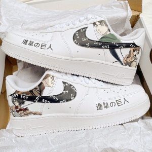 Custom Air Force 1 Sneakers Inspired by Attack on Titan Unleash Your Unique Style