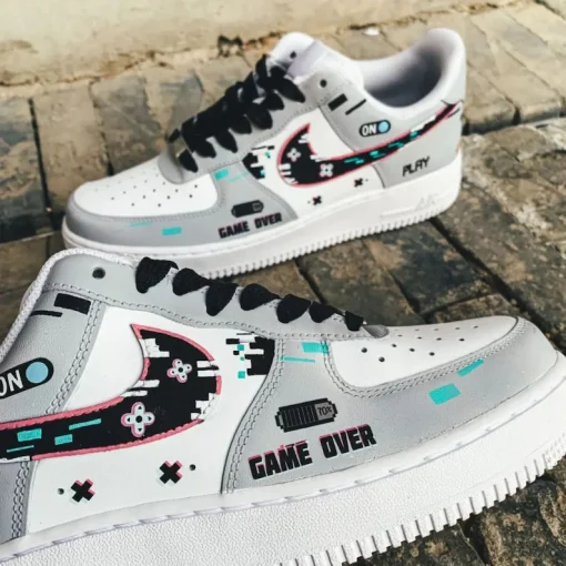 Custom Air Force 1s - Hand-Painted Shoes (2)