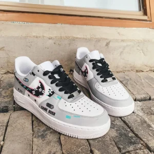 Custom Air Force 1s - Hand-Painted Shoes (4)