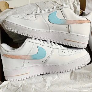 Custom Anime Air Force 1 Shoes with Flying Butterfly Design (4)