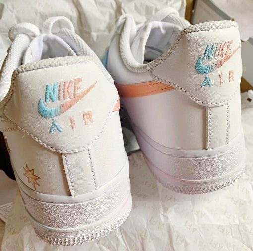 Custom Anime Air Force 1 Shoes with Flying Butterfly Design (5)