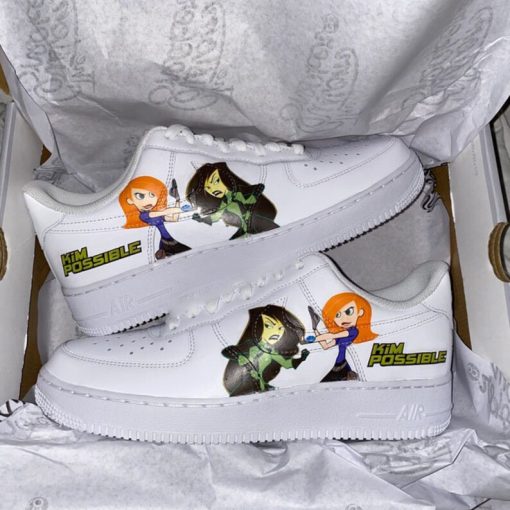 Custom Anime Shoes Air Force 1 Inspired by Kim Possible (3)