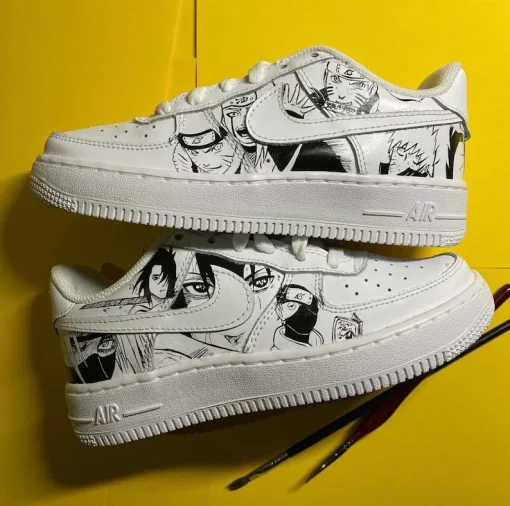 Custom Anime Shoes Air Force 1 - Manga Panel Design (2)