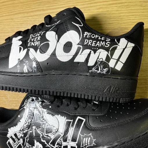 Custom Anime Shoes Air Force 1 - Manga Panel Edition (1)