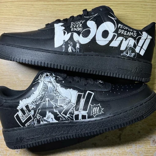 Custom Anime Shoes Air Force 1 - Manga Panel Edition (2)