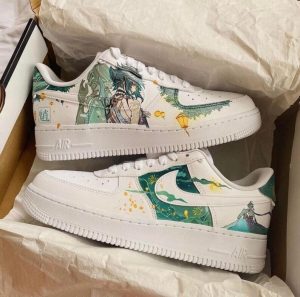 Custom Anime Shoes - Genshin Impact Air Force 1 (1)