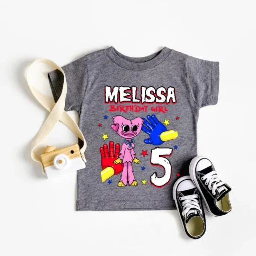 Custom Birthday shirt with Kissy Missy Theme2