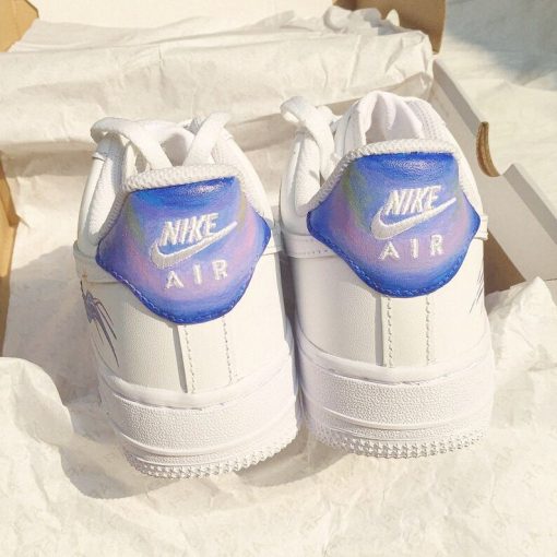 Custom Blue Phoenix Air Force 1 Shoes (1)