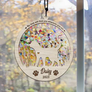 Custom Cat Stained Glass Suncatcher (6)