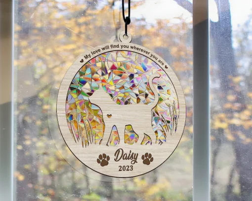 Custom Cat Stained Glass Suncatcher (6)