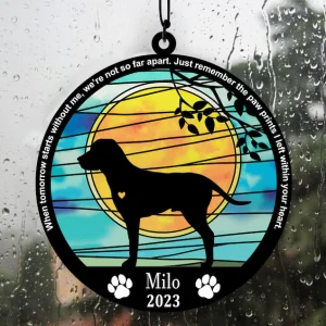 Custom Dog Breed Suncatcher A Special Gift for Your Pet Lover-2