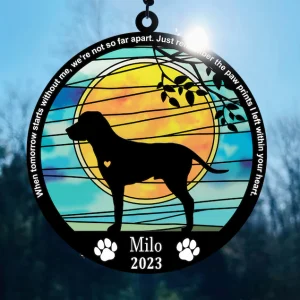 Custom Dog Breed Suncatcher A Special Gift for Your Pet Lover-3