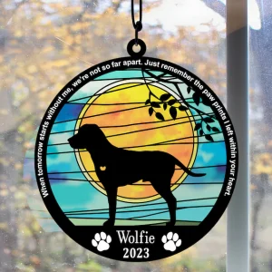 Custom Dog Breed Suncatcher A Special Gift for Your Pet Lover