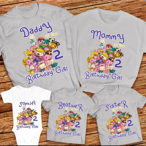 Custom Family Rugrats shirt