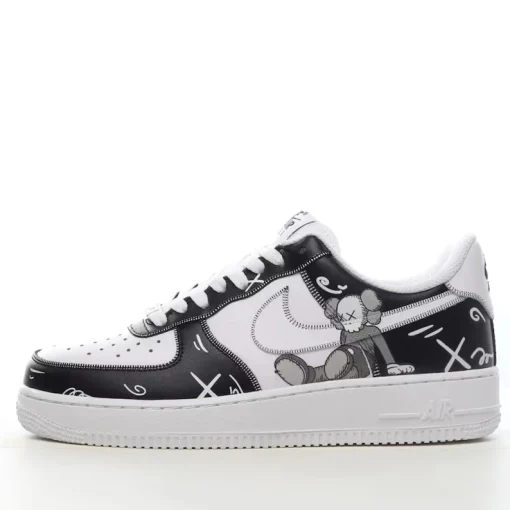 Custom KAWS x Nike Air Force 1 Shoes (3)