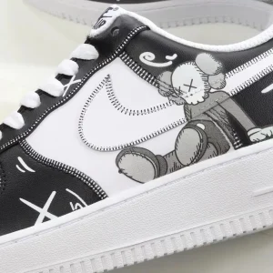 Custom KAWS x Nike Air Force 1 Shoes (7)