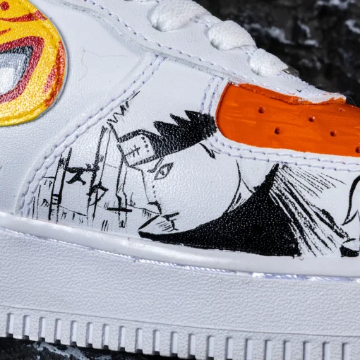 Custom Naruto Nike Air Force 1 Anime Shoes (4)