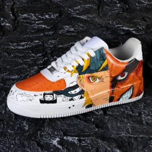Custom Naruto Nike Air Force 1 Anime Shoes (5)