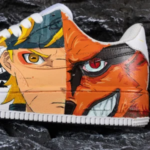 Custom Naruto Nike Air Force 1 Anime Shoes (7)