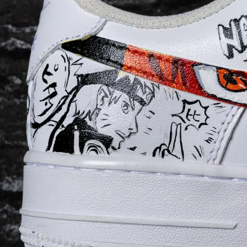 Custom Naruto Nike Air Force 1 Anime Shoes (8)