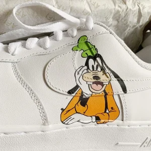 Custom Shoes Disney Mickey and Goofy Air Force 1 (4)