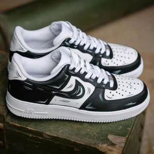 Custom Shoes Personalized with Hand-Painted and Sprayed Air Force 1 (3)