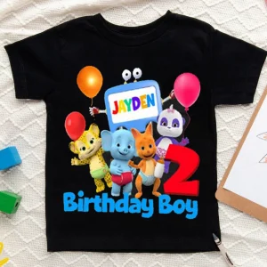 Custom Toddler Shirt with Word Party Outfit