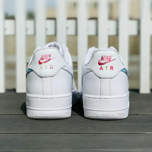 Customize The Nike Air Force 1 Handmade Sakura Painting Shoes (1)