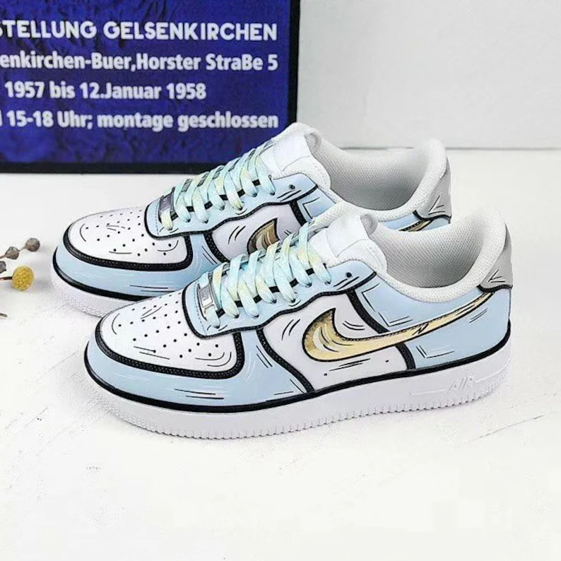 Hand Painted Custom Air Force 1s 