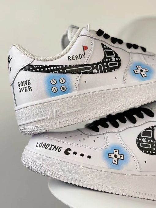 Customize the Nike Air Force 1 handmade Anime video game PS5 shoes (1)